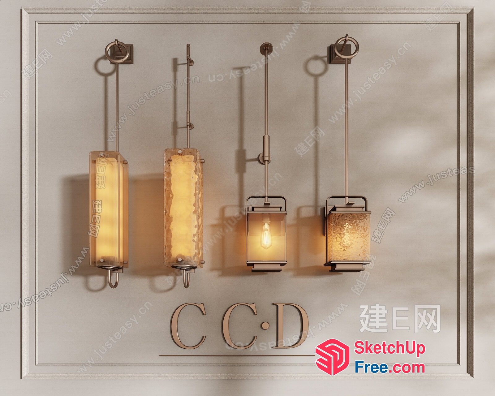Elegant And Sophisticated Lighting Fixtures For A Luxurious Ambiance 3D SketchUp File
