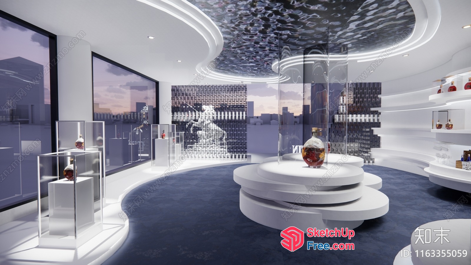 Modern Luxury Display Room 3D SketchUp File