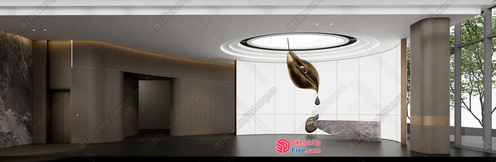 Elegant And Modern Interior Design 3D SketchUp File