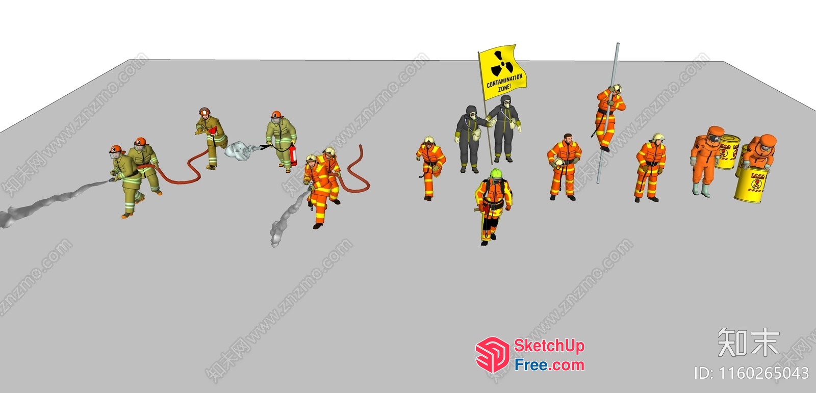 Emergency Response Team 3D SketchUp File
