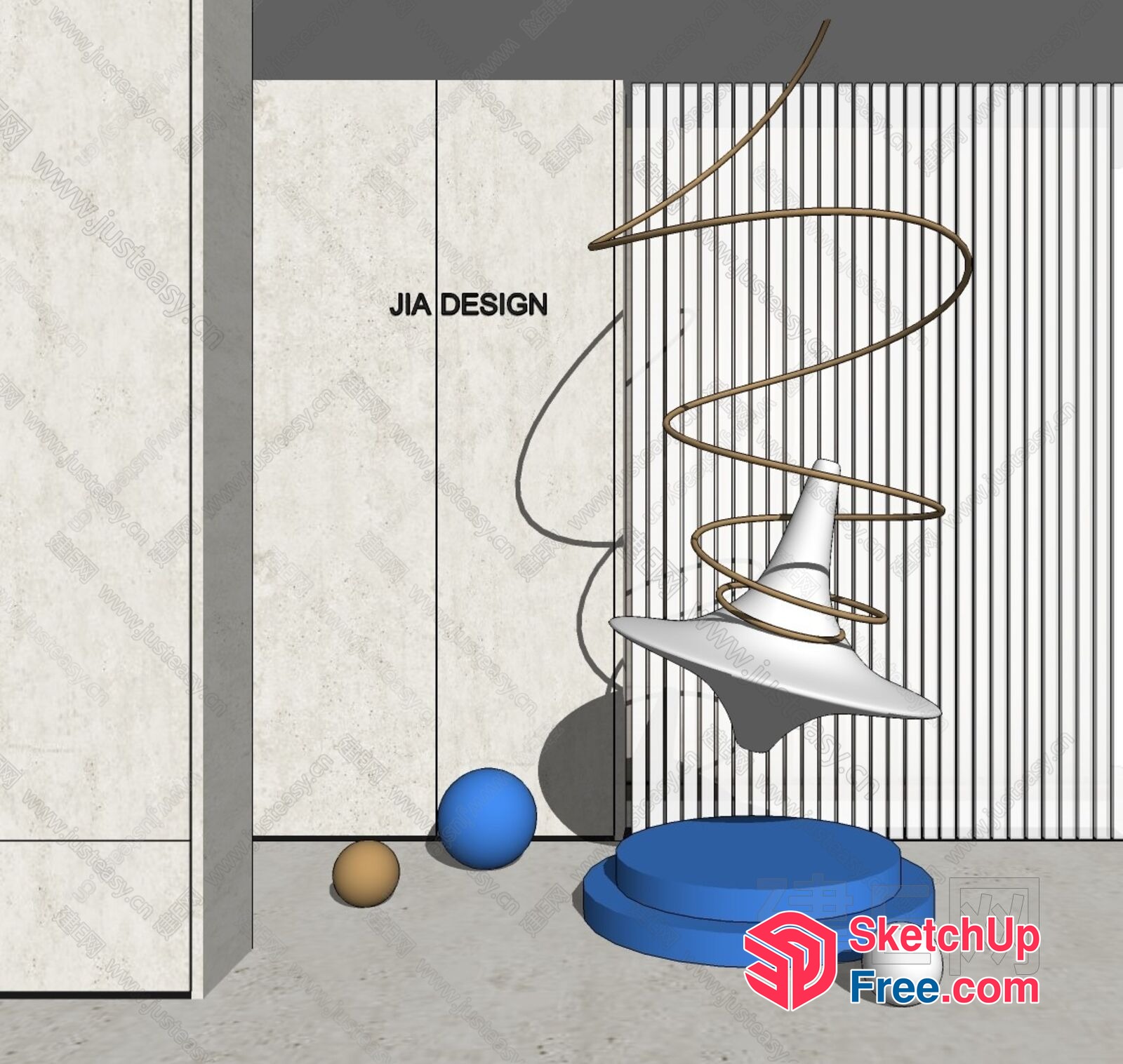 Modern Minimalist Architecture Design 3D SketchUp File