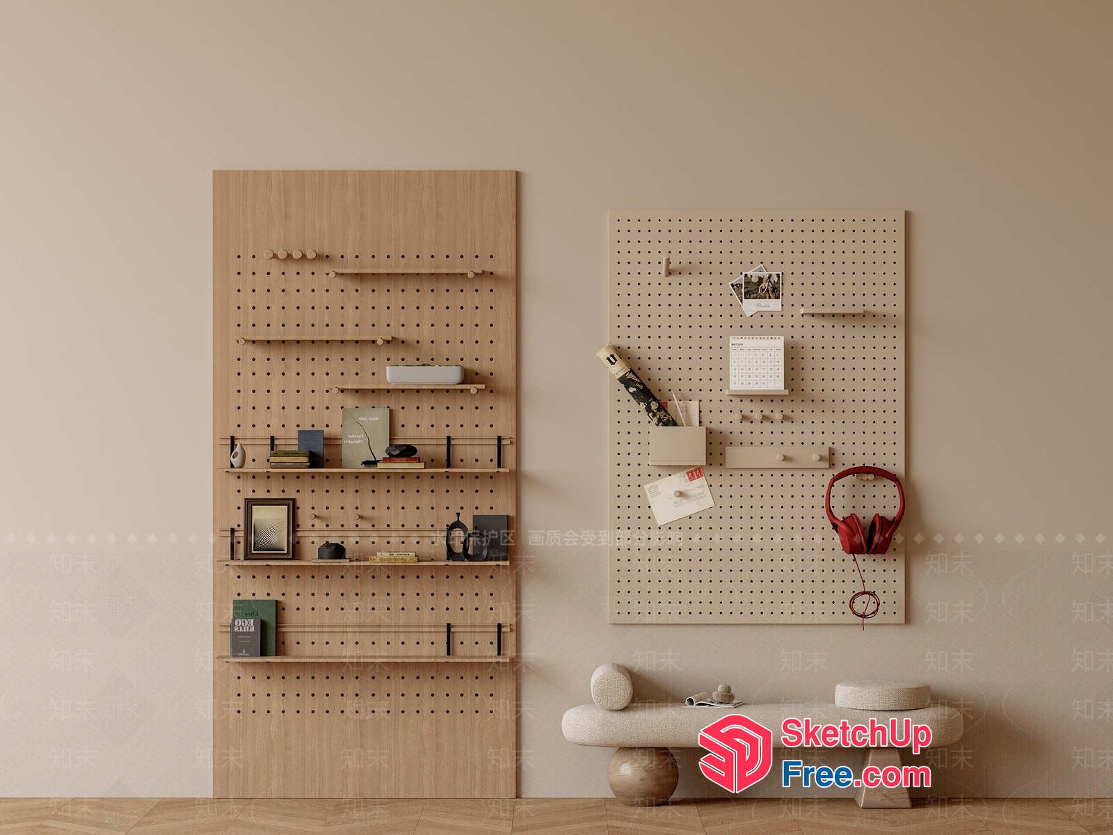 Minimalist Storage Solutions 3D SketchUp File