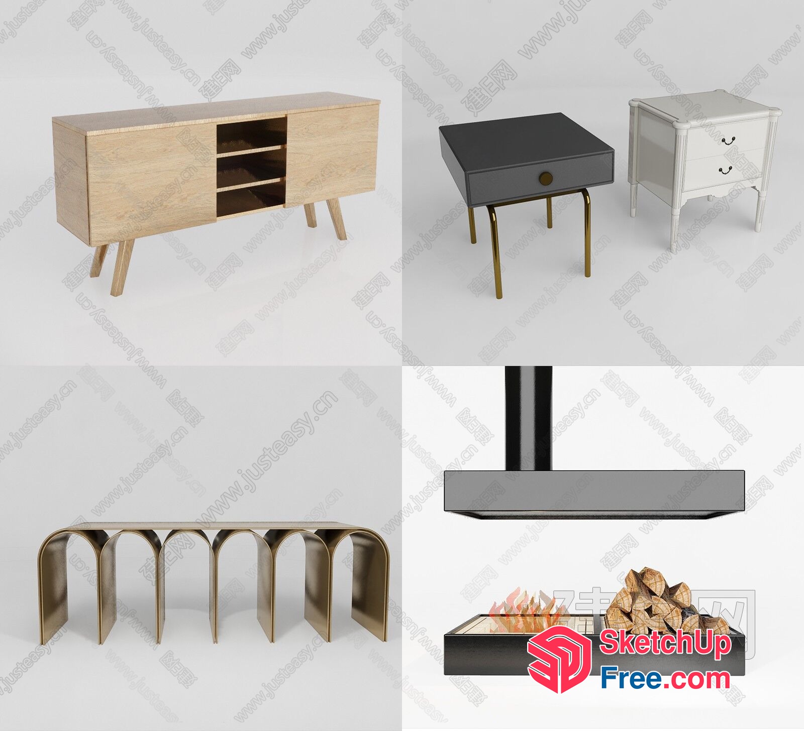 Modern Furniture Collection For Contemporary Living 3D SketchUp File