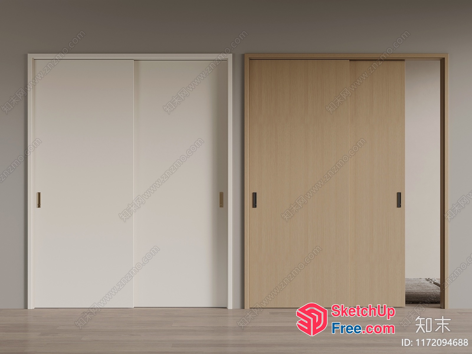 Modern Minimalist Interior Design 3D SketchUp File