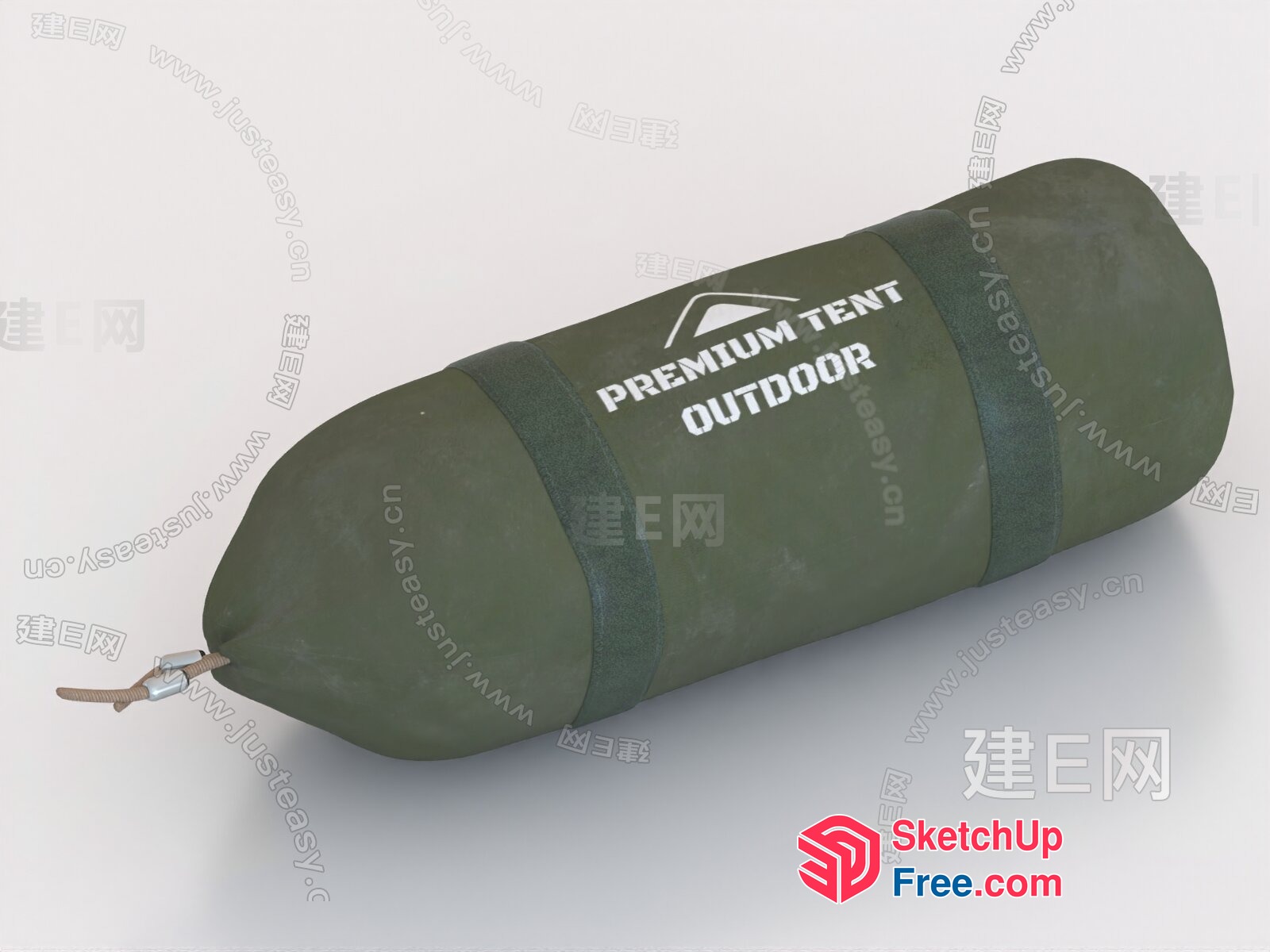 Outdoor Premium Tent 3D SketchUp File