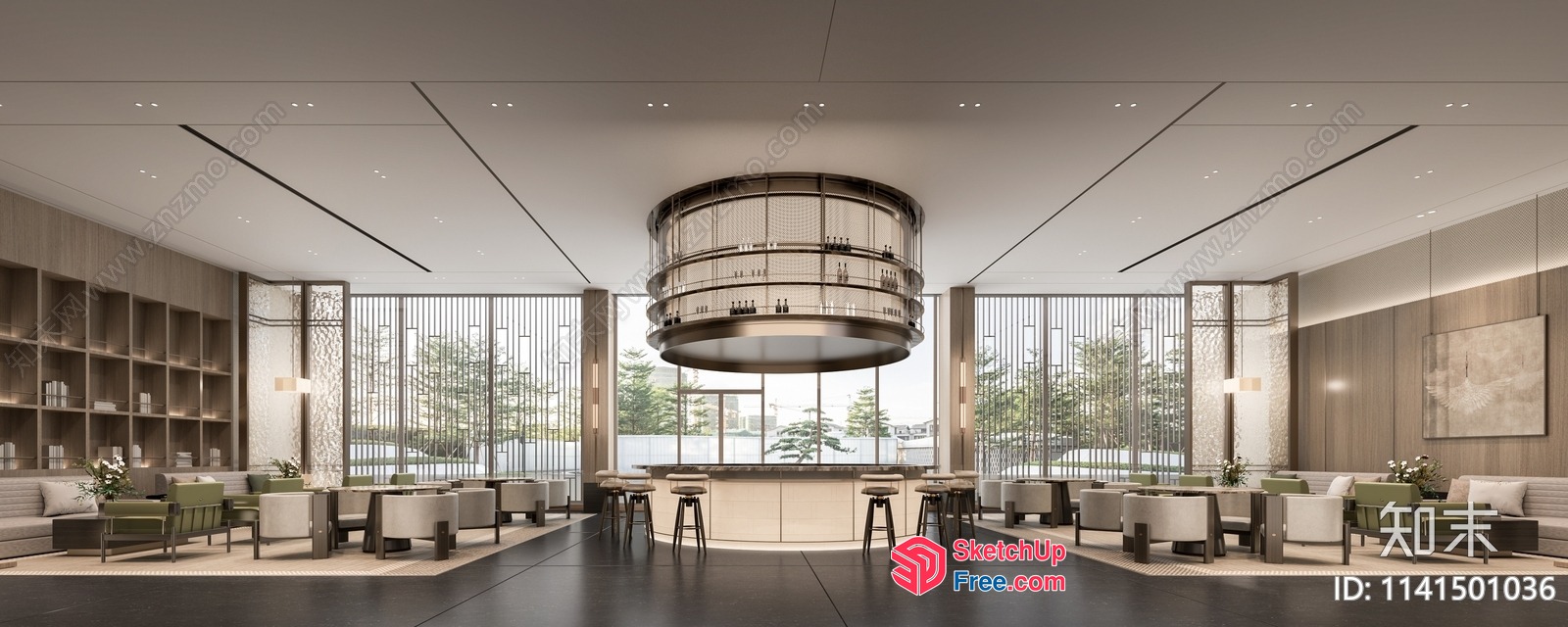 Elegant Modern Interior Design 3D SketchUp File