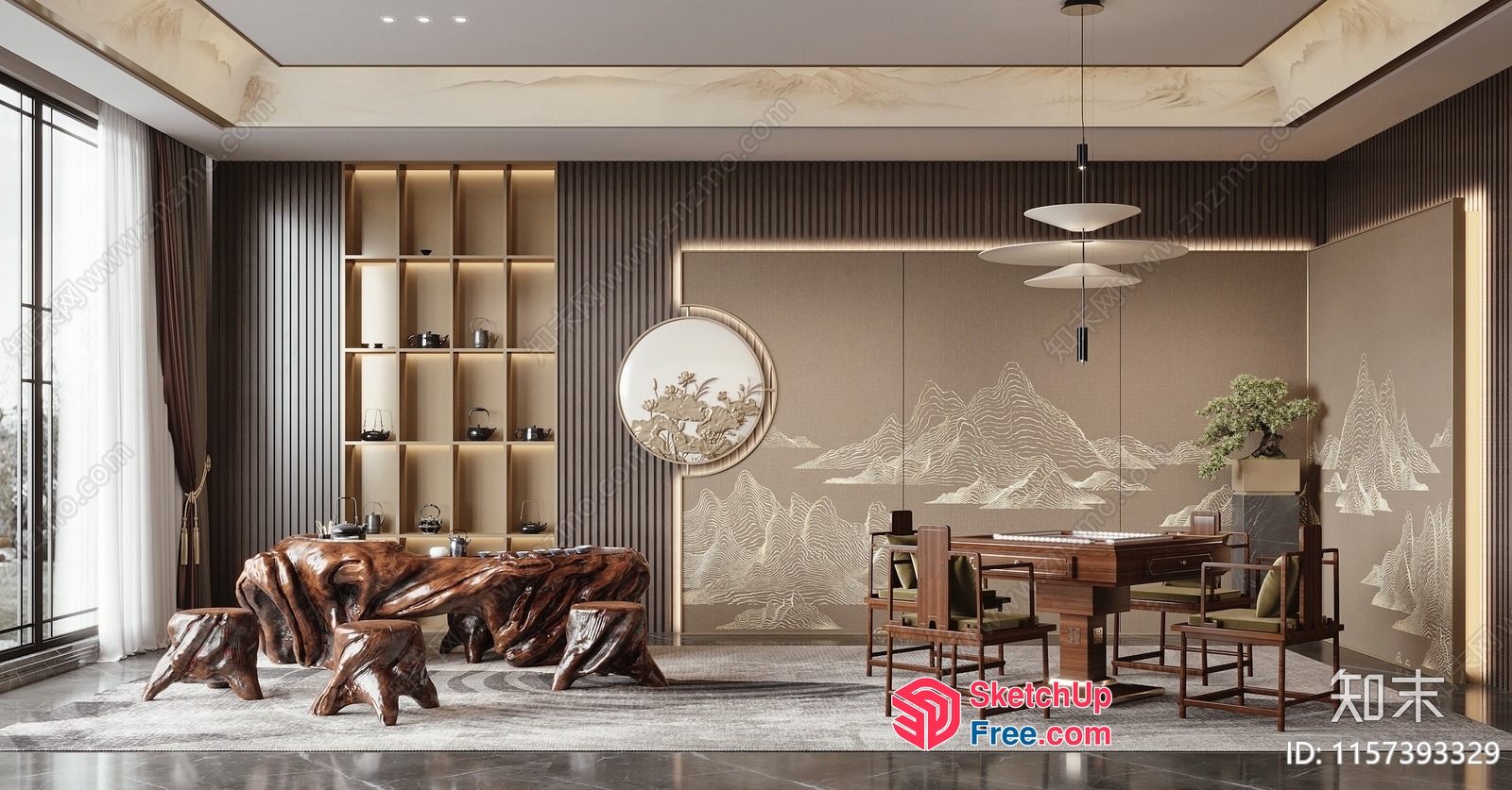 Elegant And Modern Interior Design 3D SketchUp File