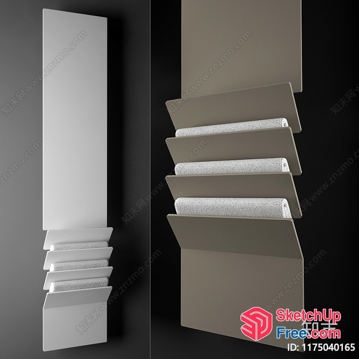 Modern Staircase Design 3D SketchUp File