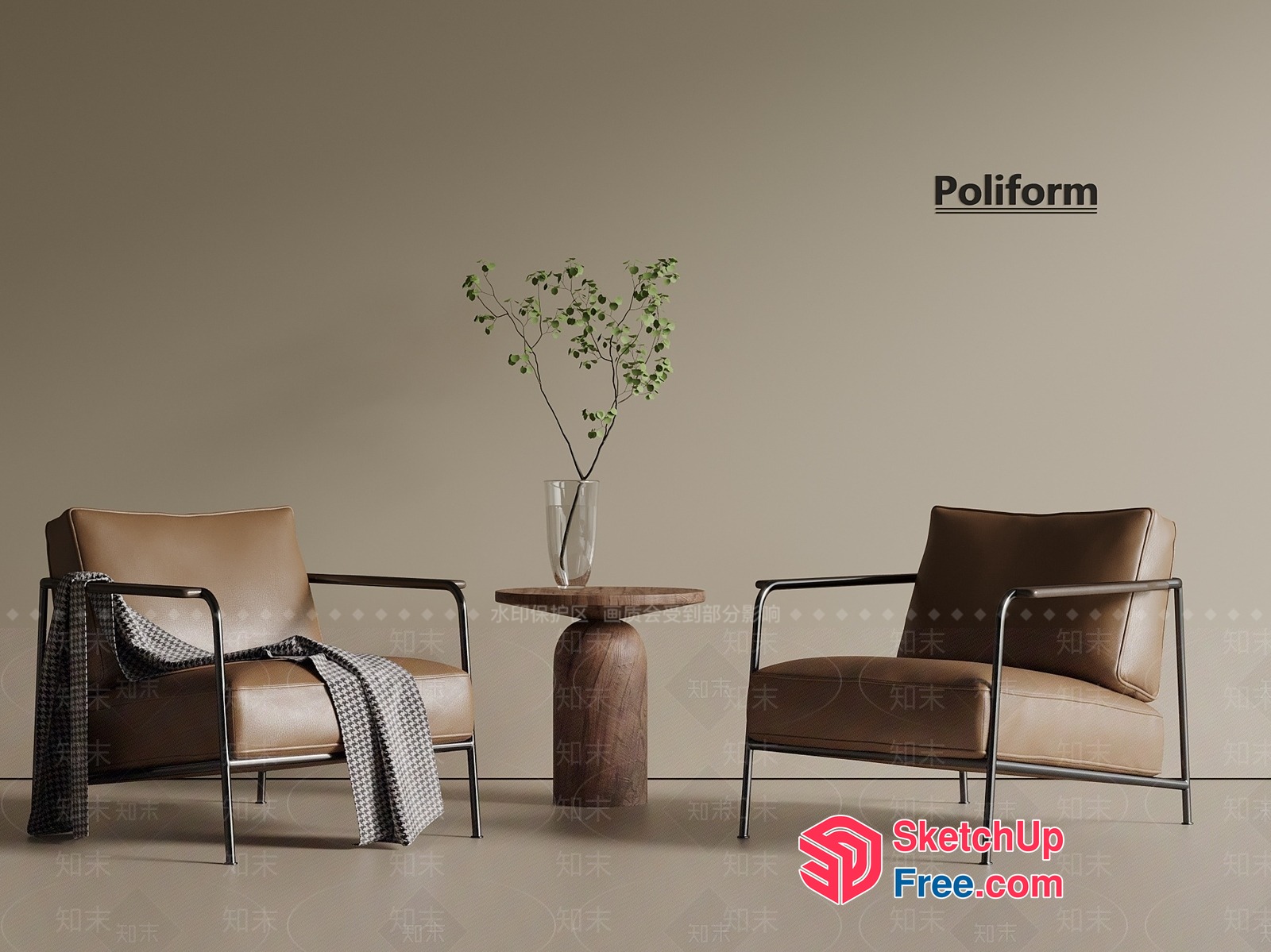 Poliform Furniture 3D SketchUp File