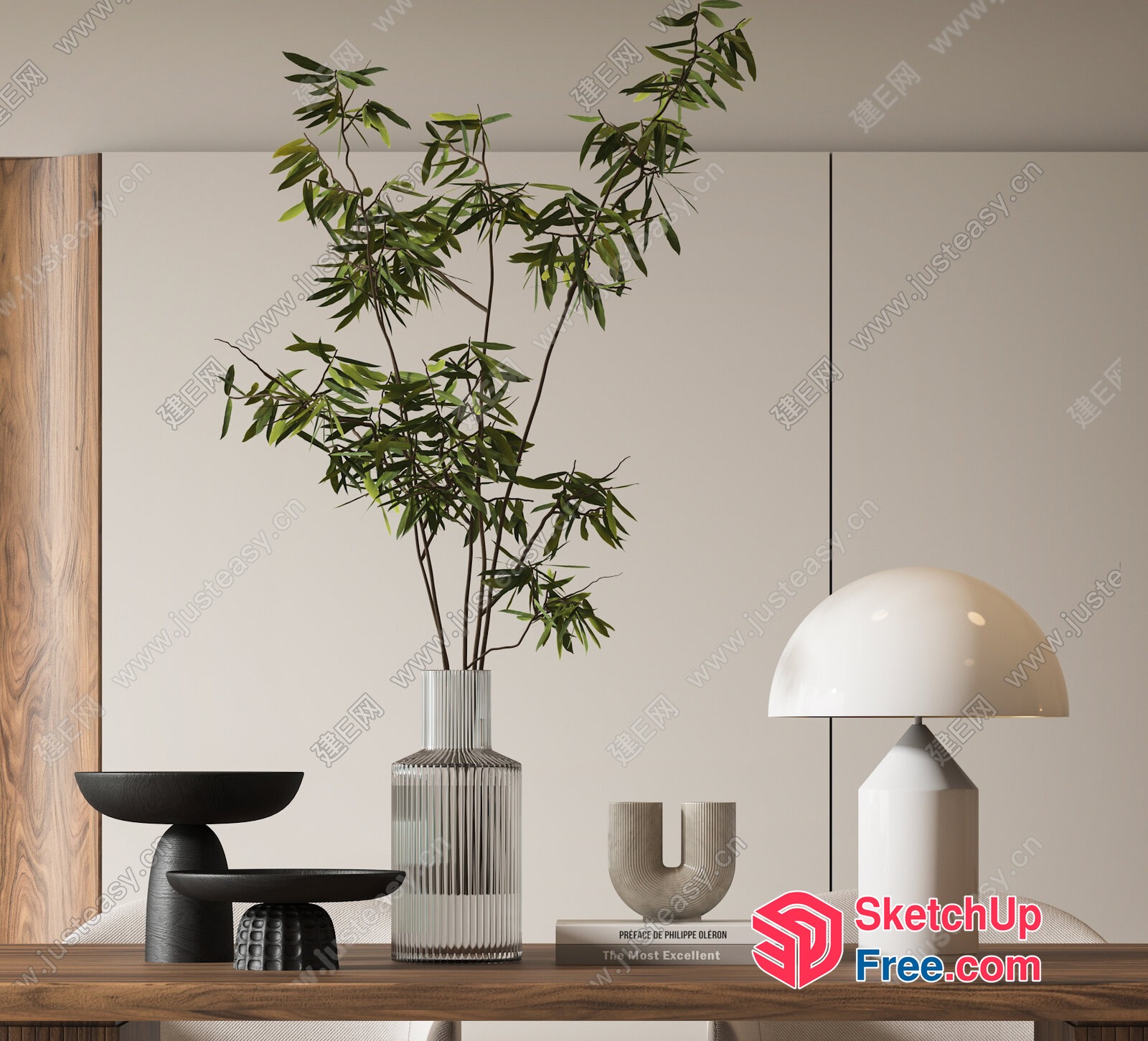 Minimalist Modern Interior Design 3D SketchUp File
