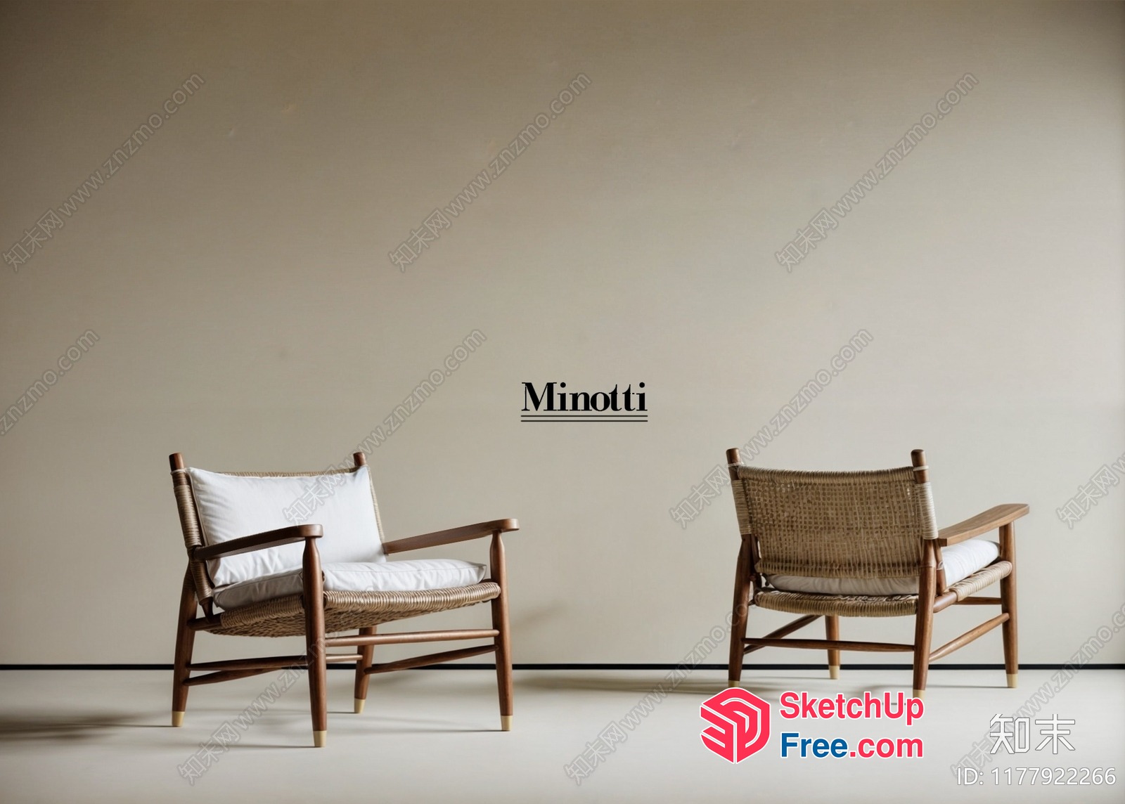 Minotti Furniture Collection 3D SketchUp File