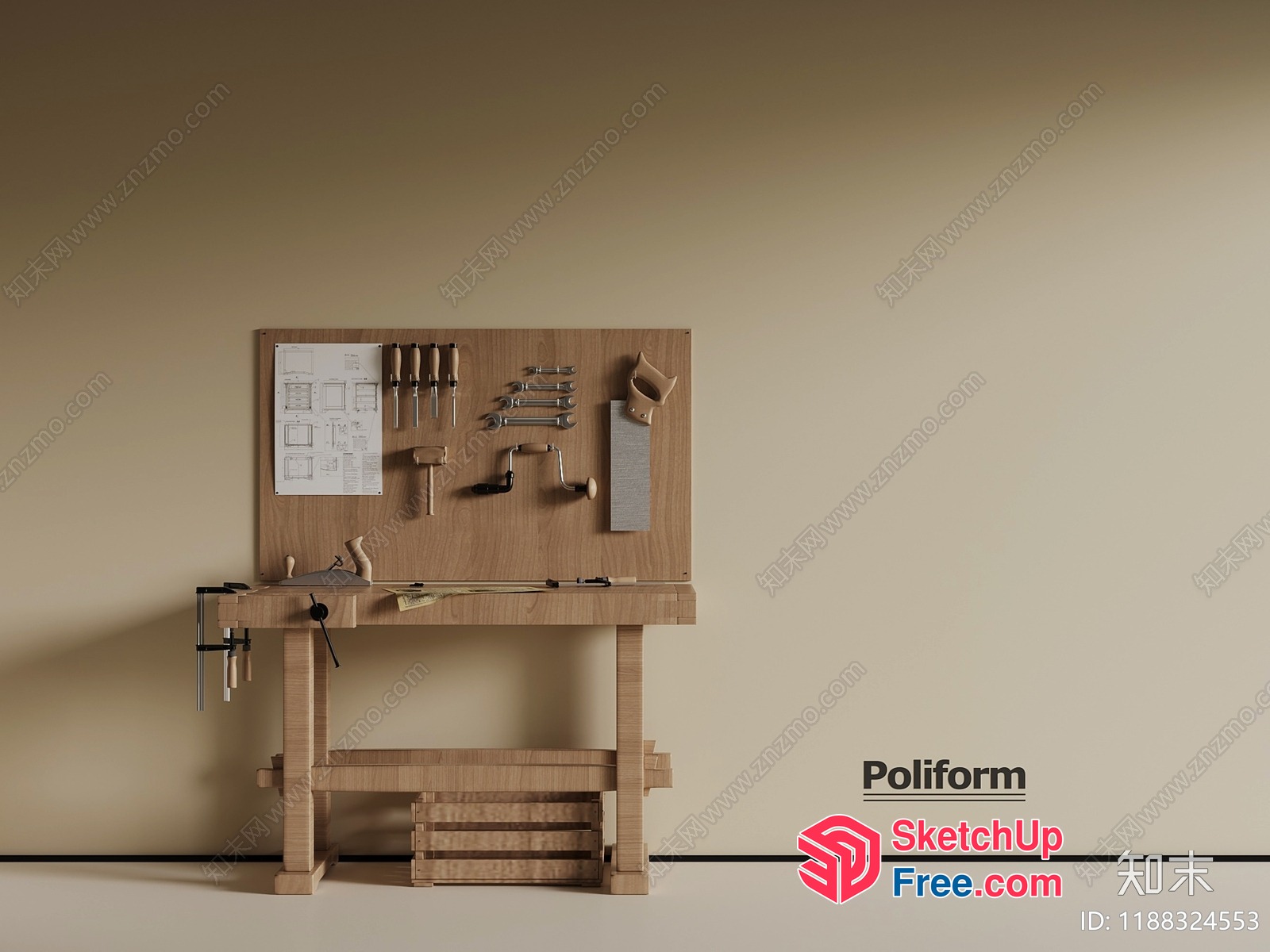 Poliform Furniture Collection 3D SketchUp File