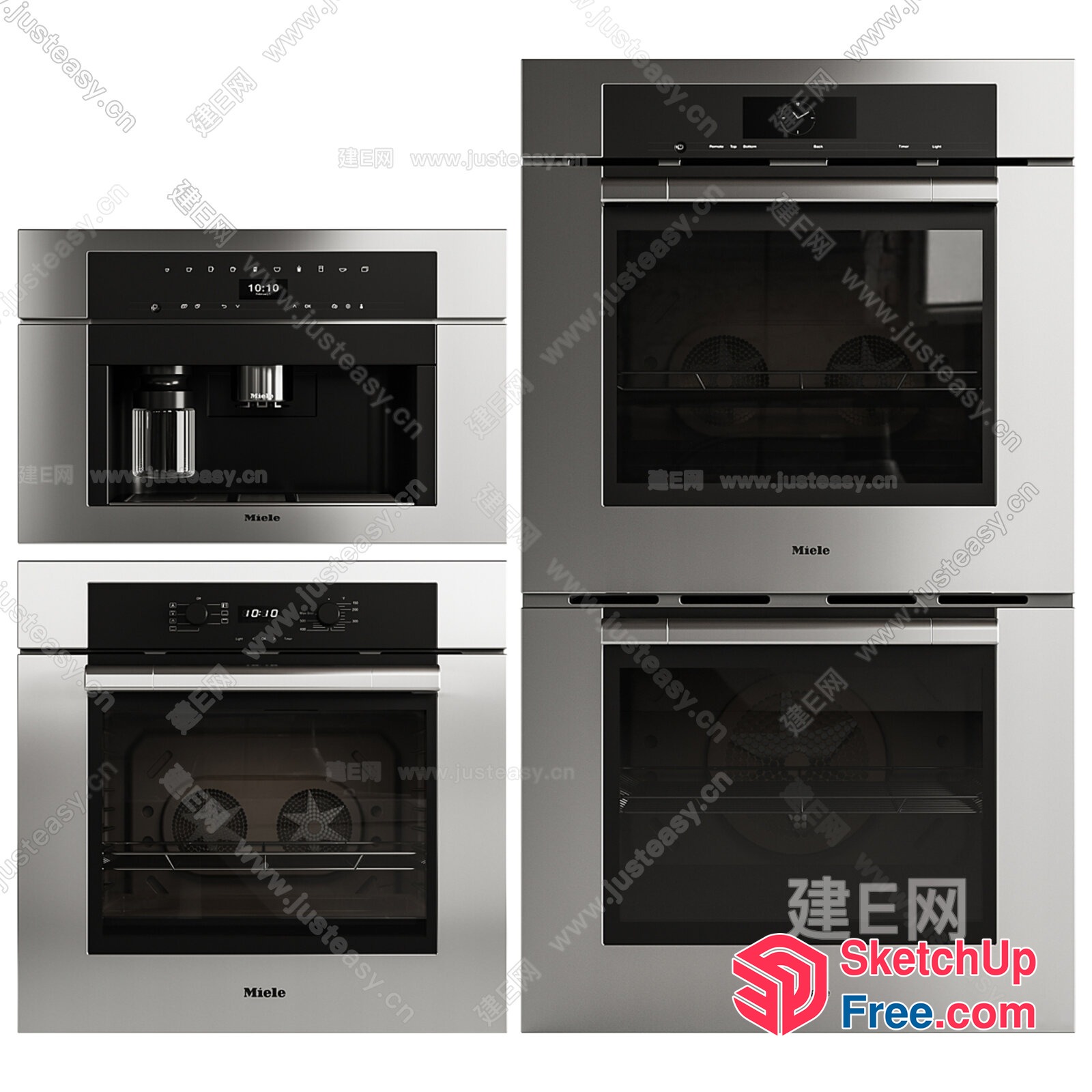 Miele Kitchen Appliances 3D SketchUp File