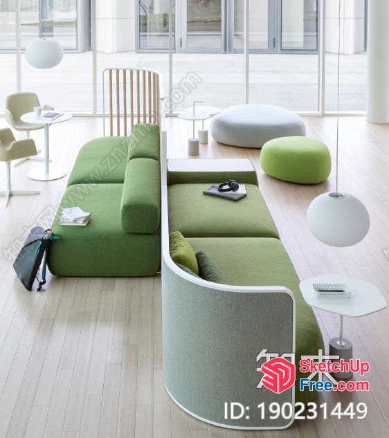Modern Minimalist Interior Design 3D SketchUp File