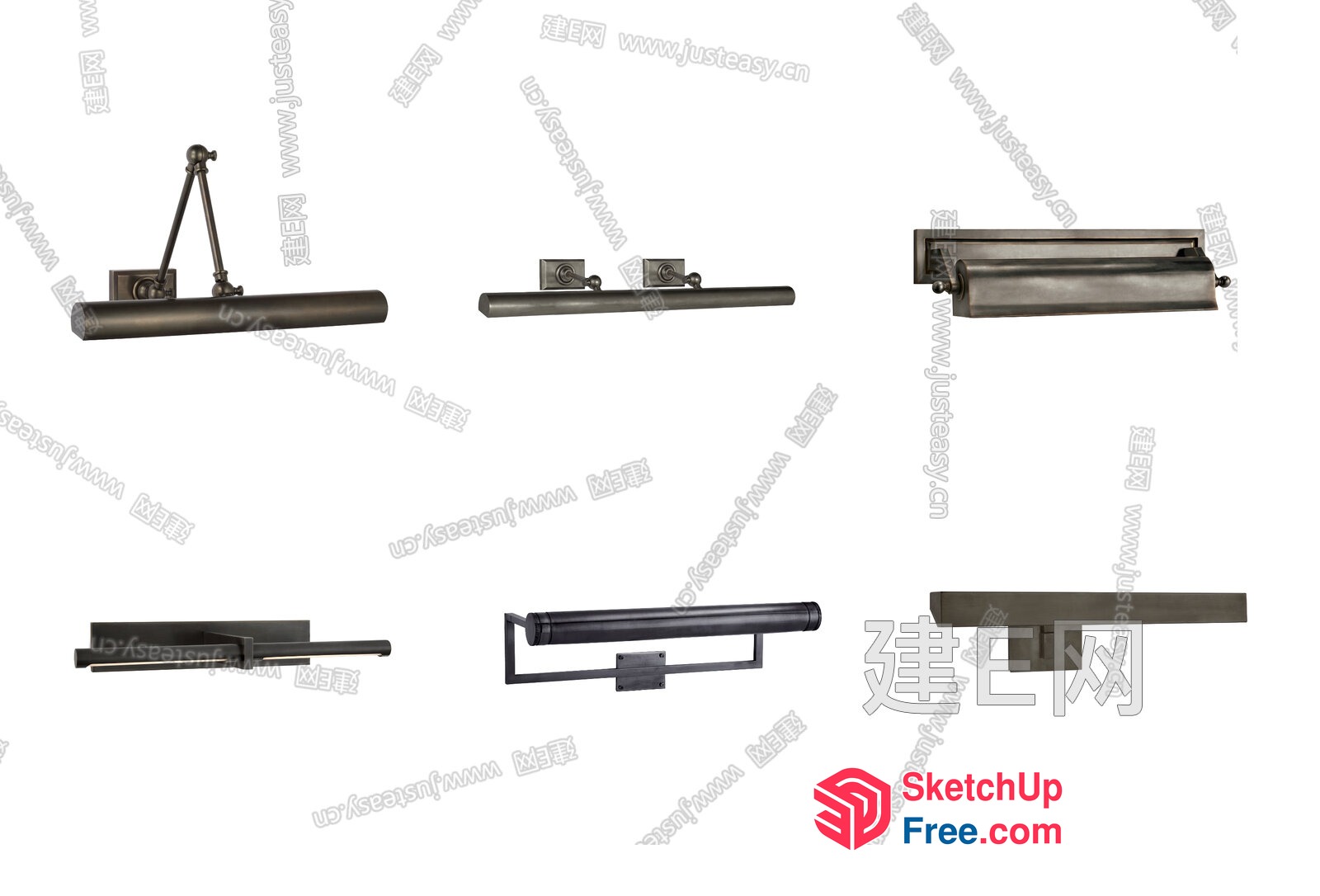 Various Types Of Door Hardware 3D SketchUp File