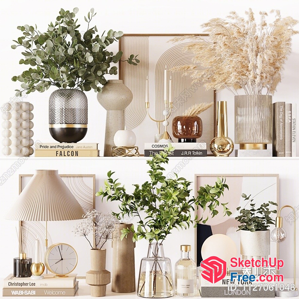 Elegant And Sophisticated Modern Interior Decor 3D SketchUp File