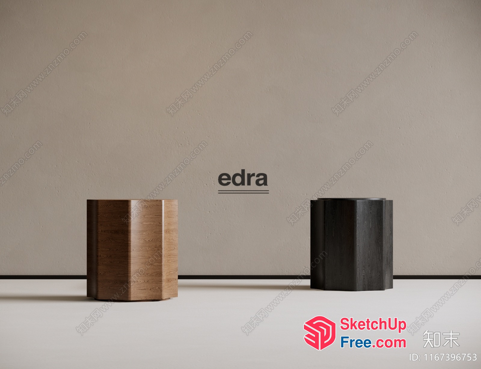Simple Yet Elegant Modern Furniture Showcase 3D SketchUp File
