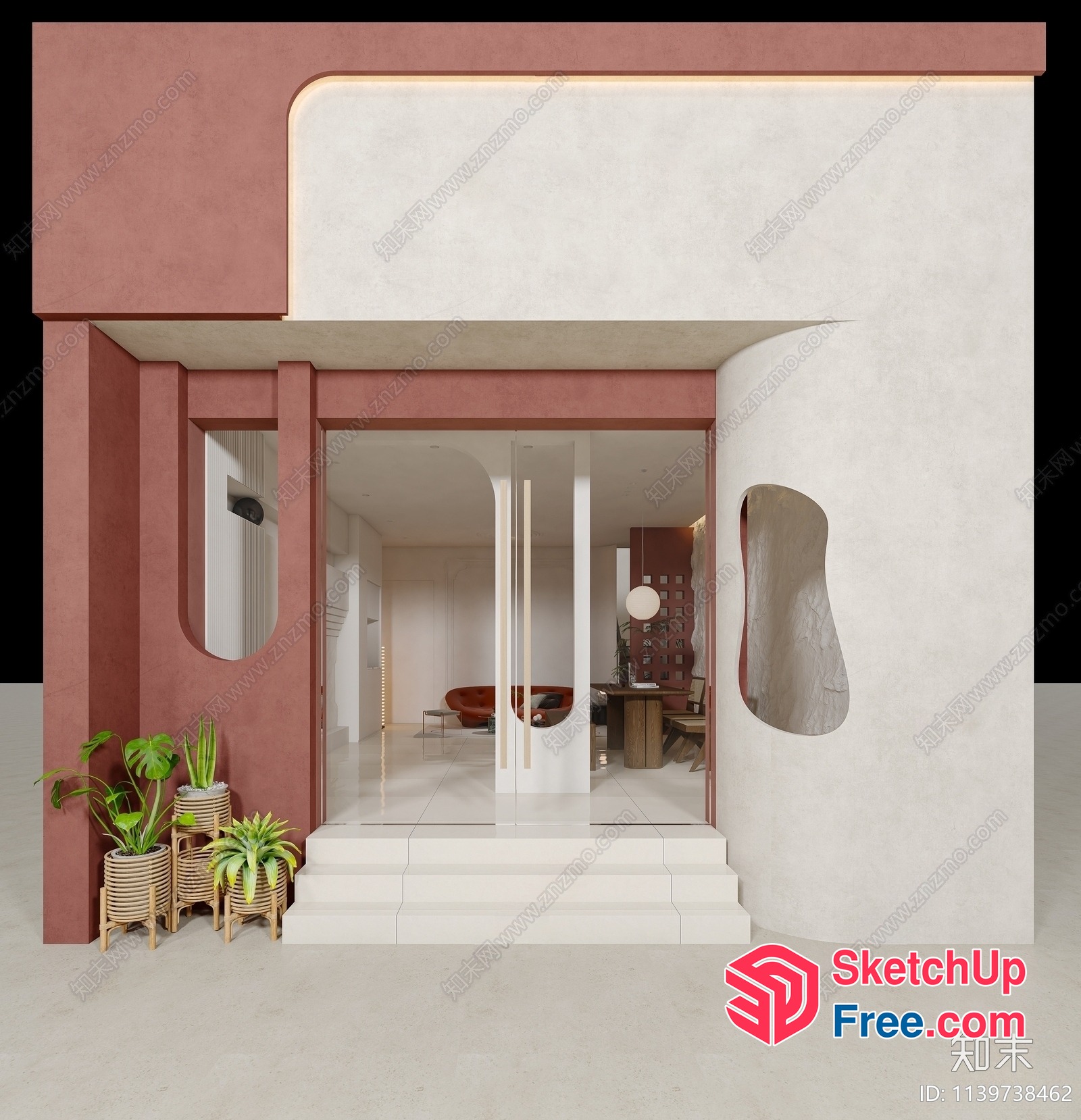 Architectural Interior Design 3D SketchUp File