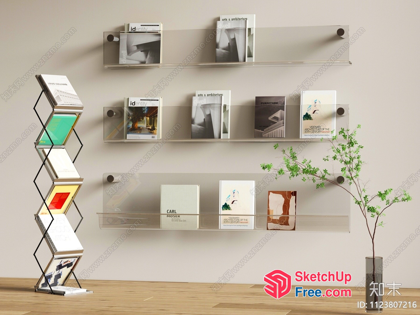Architectural Interior Display 3D SketchUp File