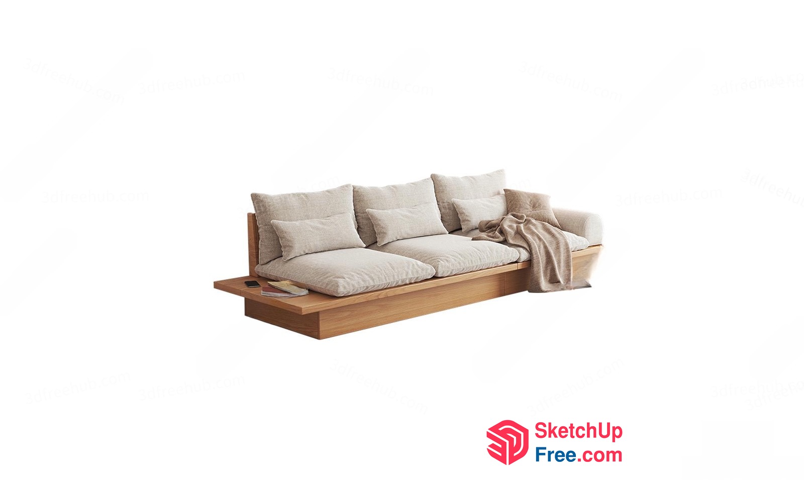 Minimalist Living Room Furniture 3D SketchUp File