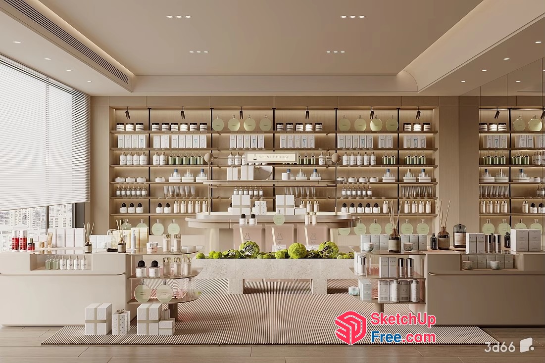 Modern Interior Design With A Focus On Clean Lines And Minimalism 3D SketchUp File
