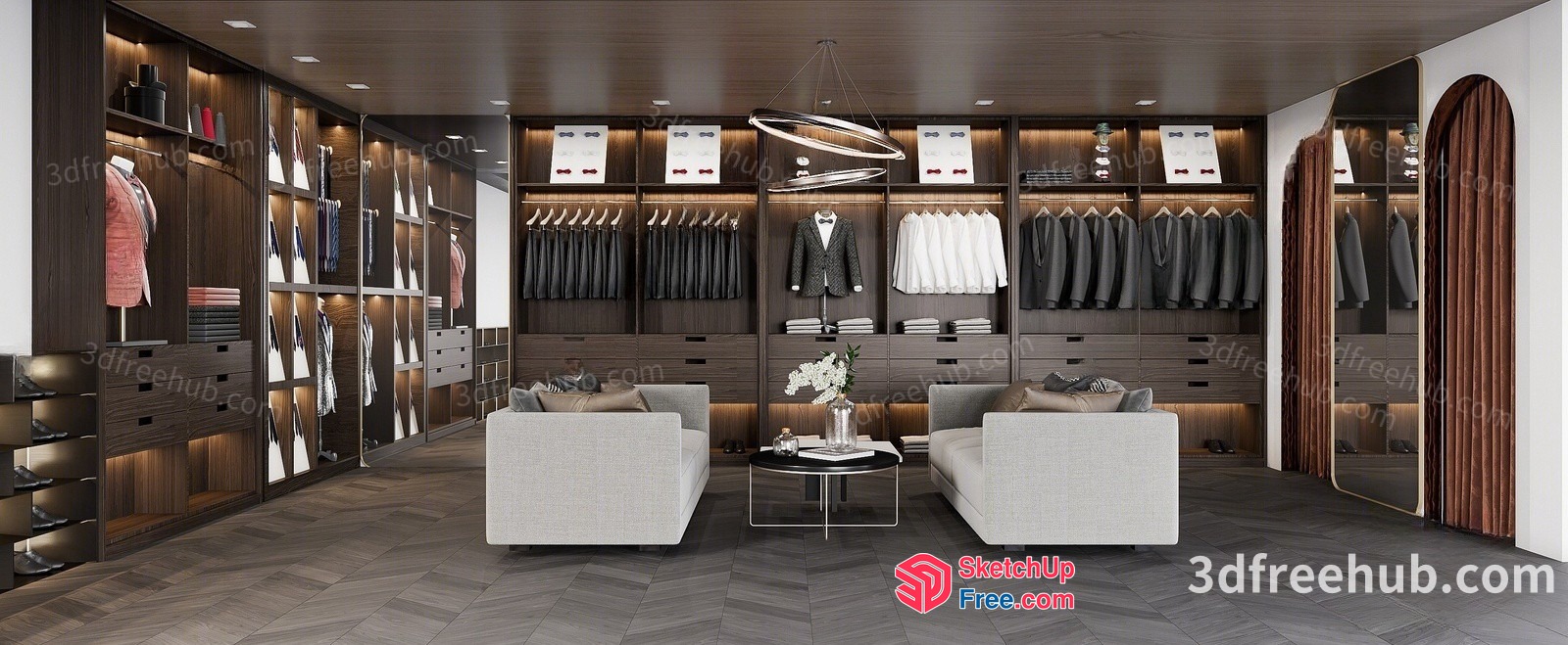 Modern Interior Design For A Fashionable Lifestyle 3D SketchUp File