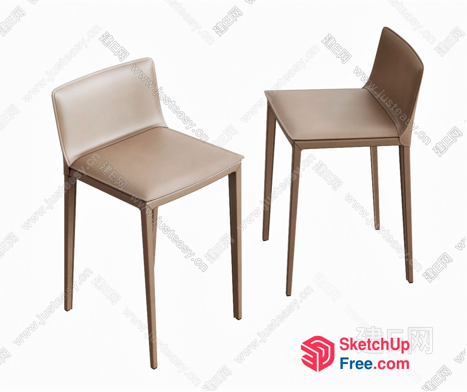 Simple, Elegant, Modern Chairs 3D SketchUp File