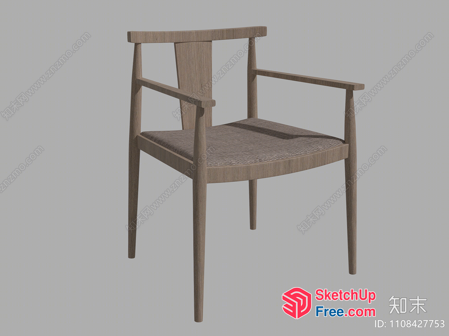 Simple Modern Chair Design 3D SketchUp File