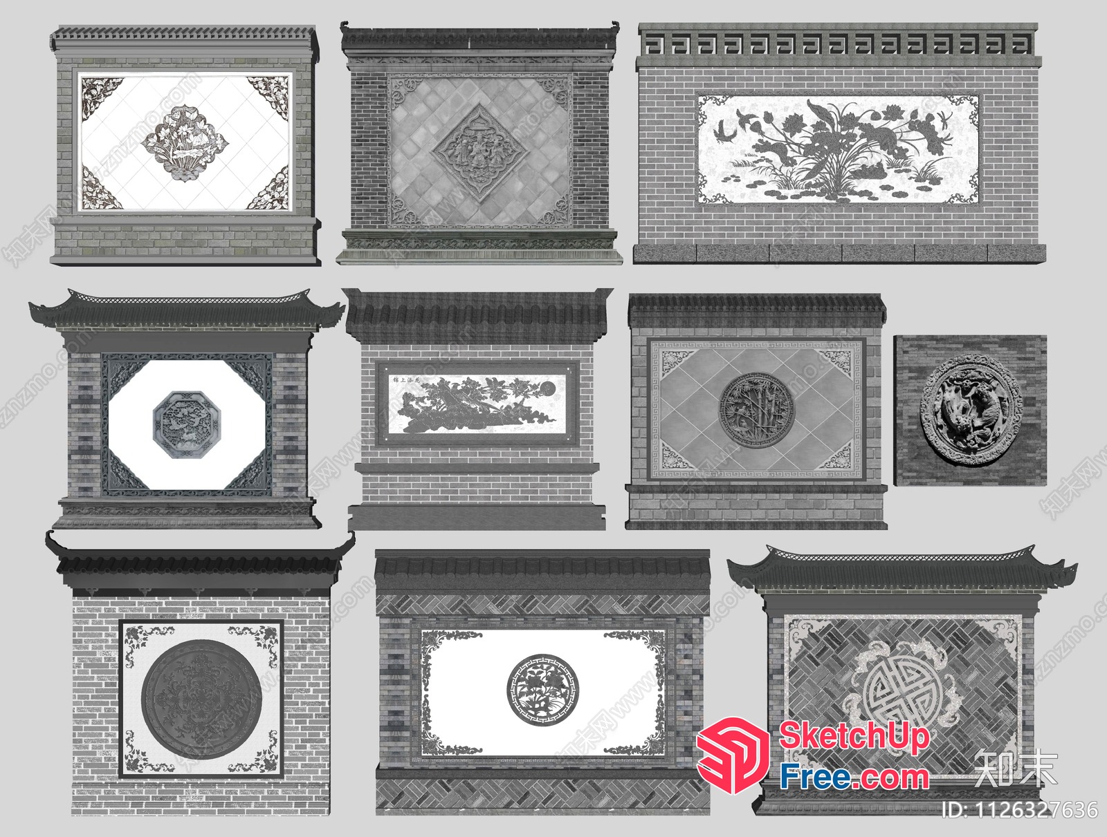 Decorative Wall Art 3D SketchUp File
