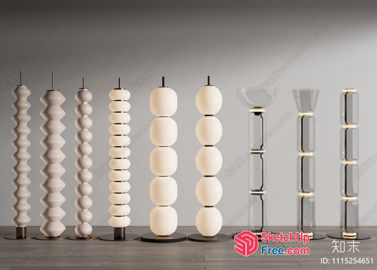 Decorative Pillars For Various Interior Styles 3D SketchUp File