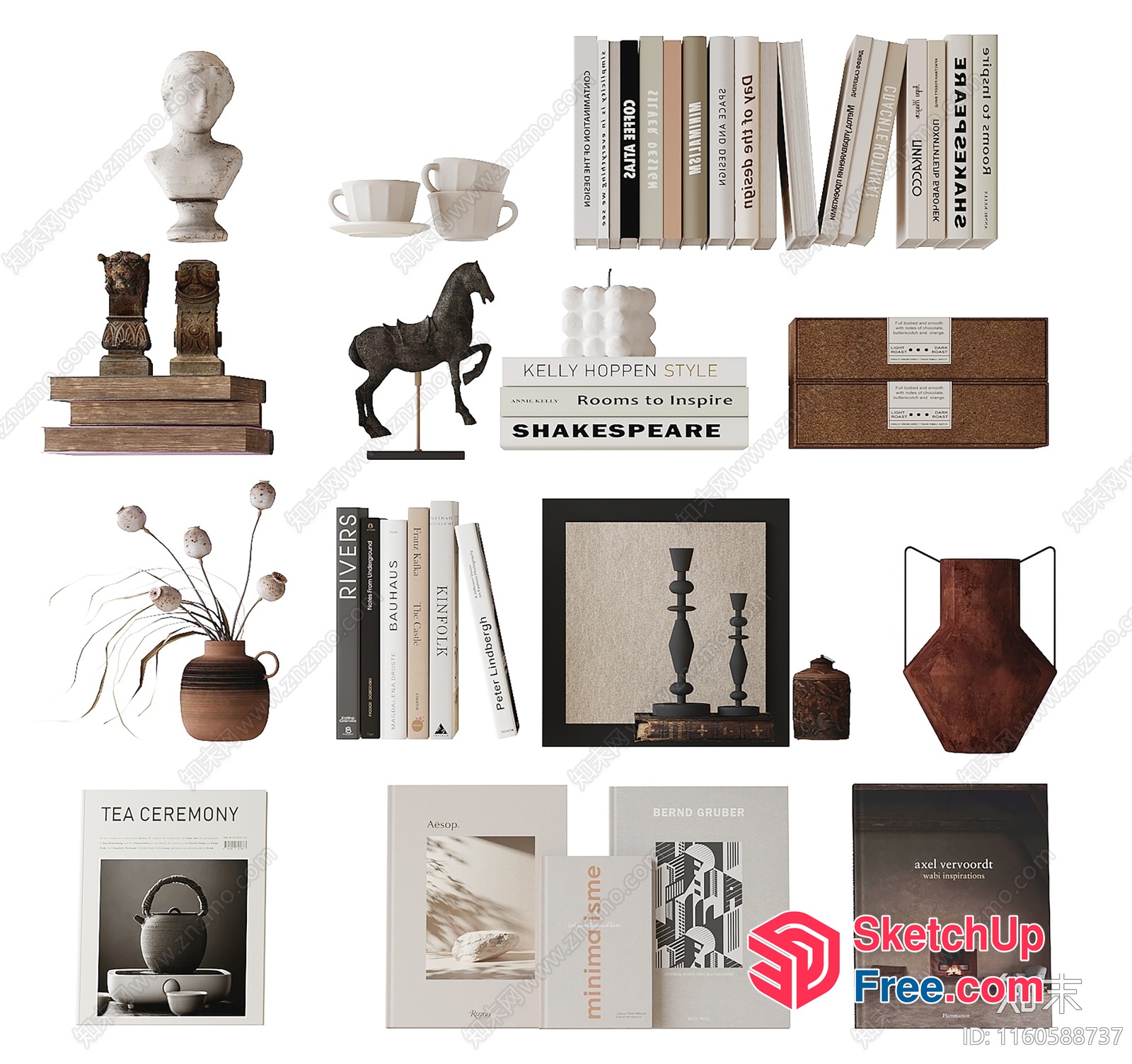 Minimalist Modern Home Decor 3D SketchUp File