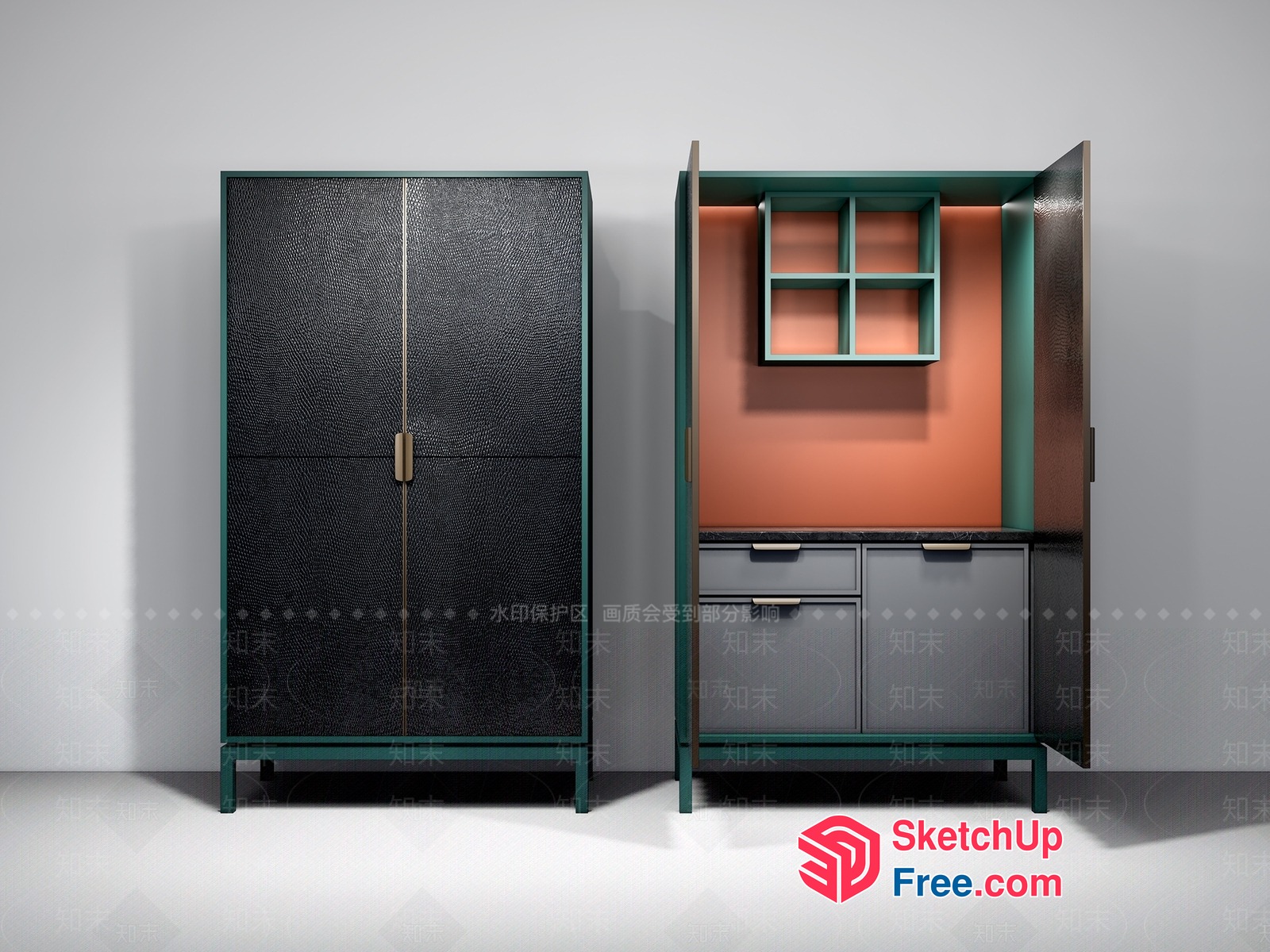 Modern Furniture Set With Sleek And Stylish Design 3D SketchUp File
