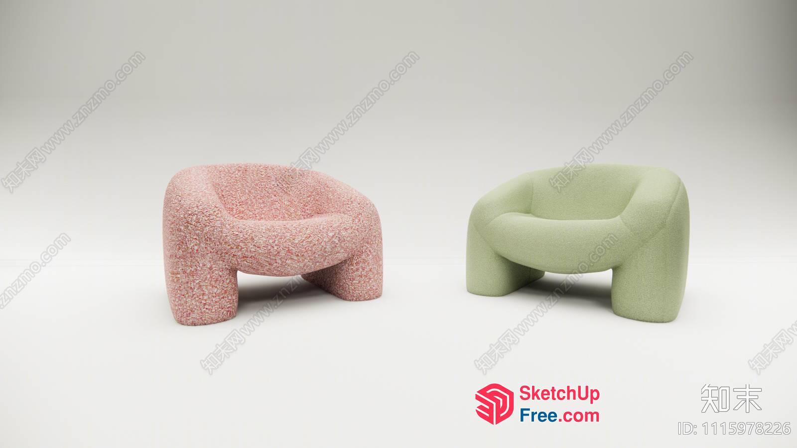 Unique And Stylish Modern Chairs For A Contemporary Home 3D SketchUp File