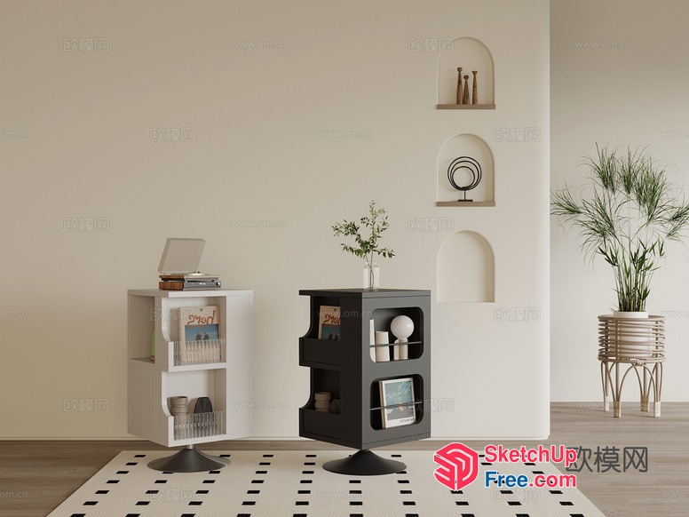 Modern Minimalist Home Decor Interior Design 3D SketchUp File