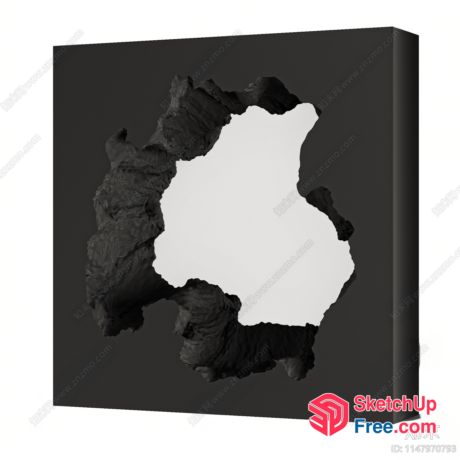 A Hole In The Wall 3D SketchUp File