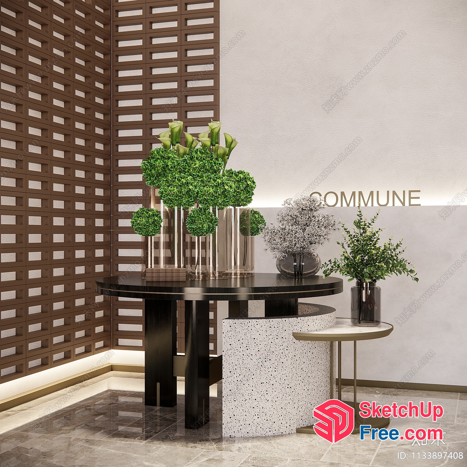 Luxurious Modern Interior Design 3D SketchUp File