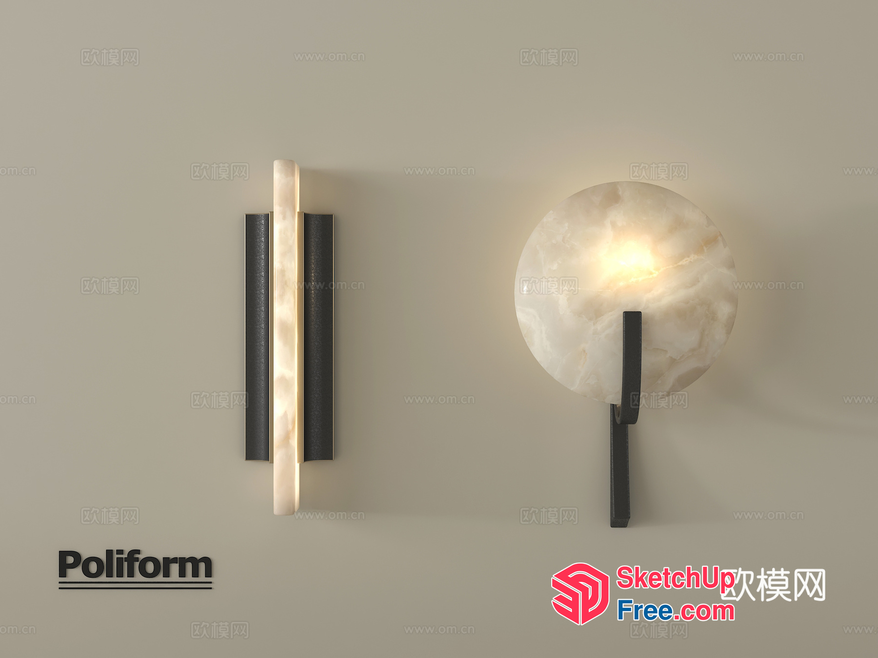 Poliform Interior Design 3D SketchUp File