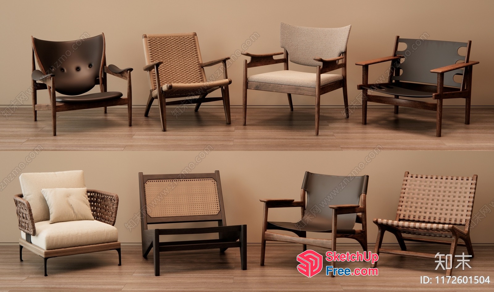 Modern Furniture Collection 3D SketchUp File