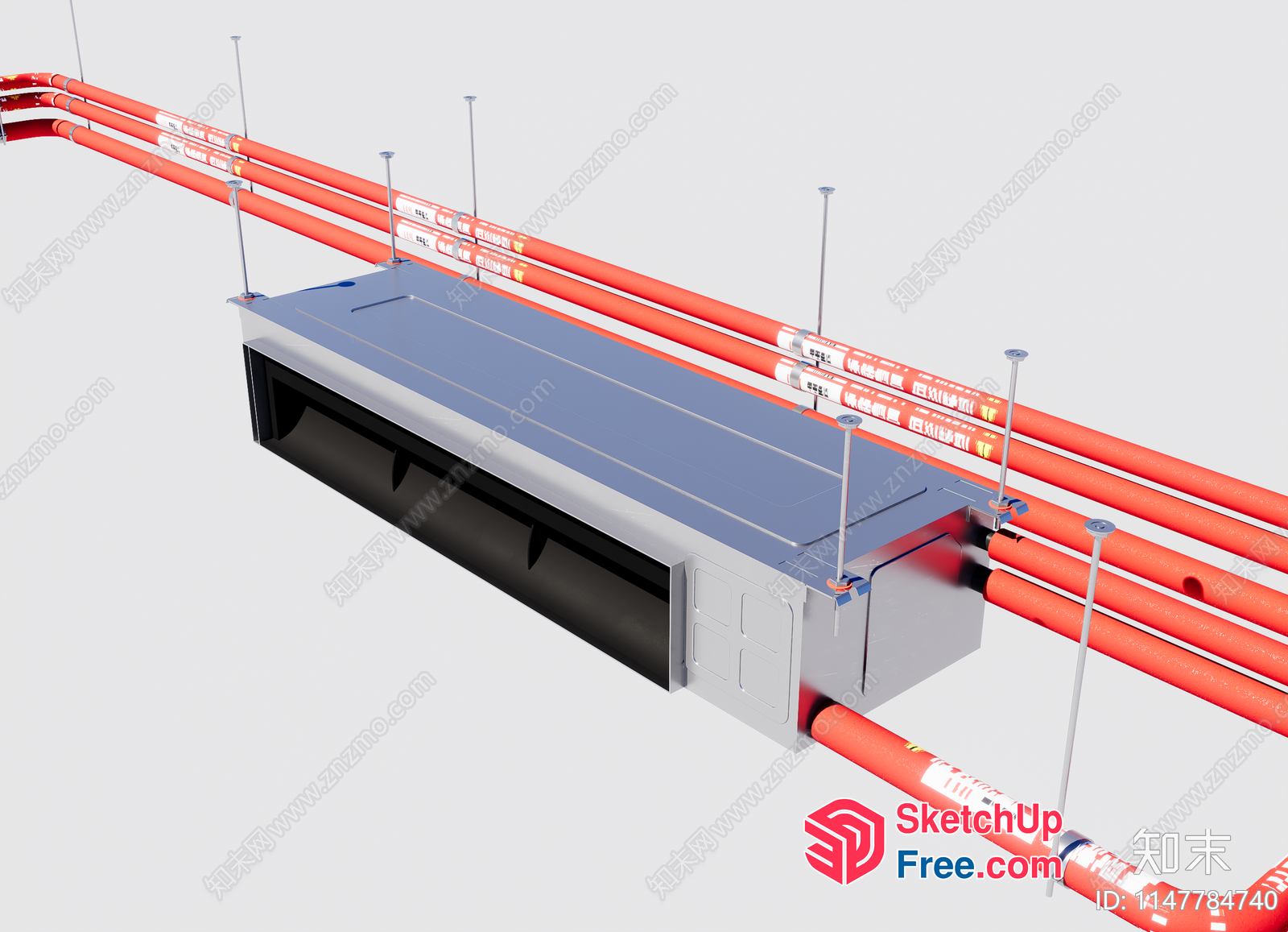 3D Model Of An Elevator 3D SketchUp File