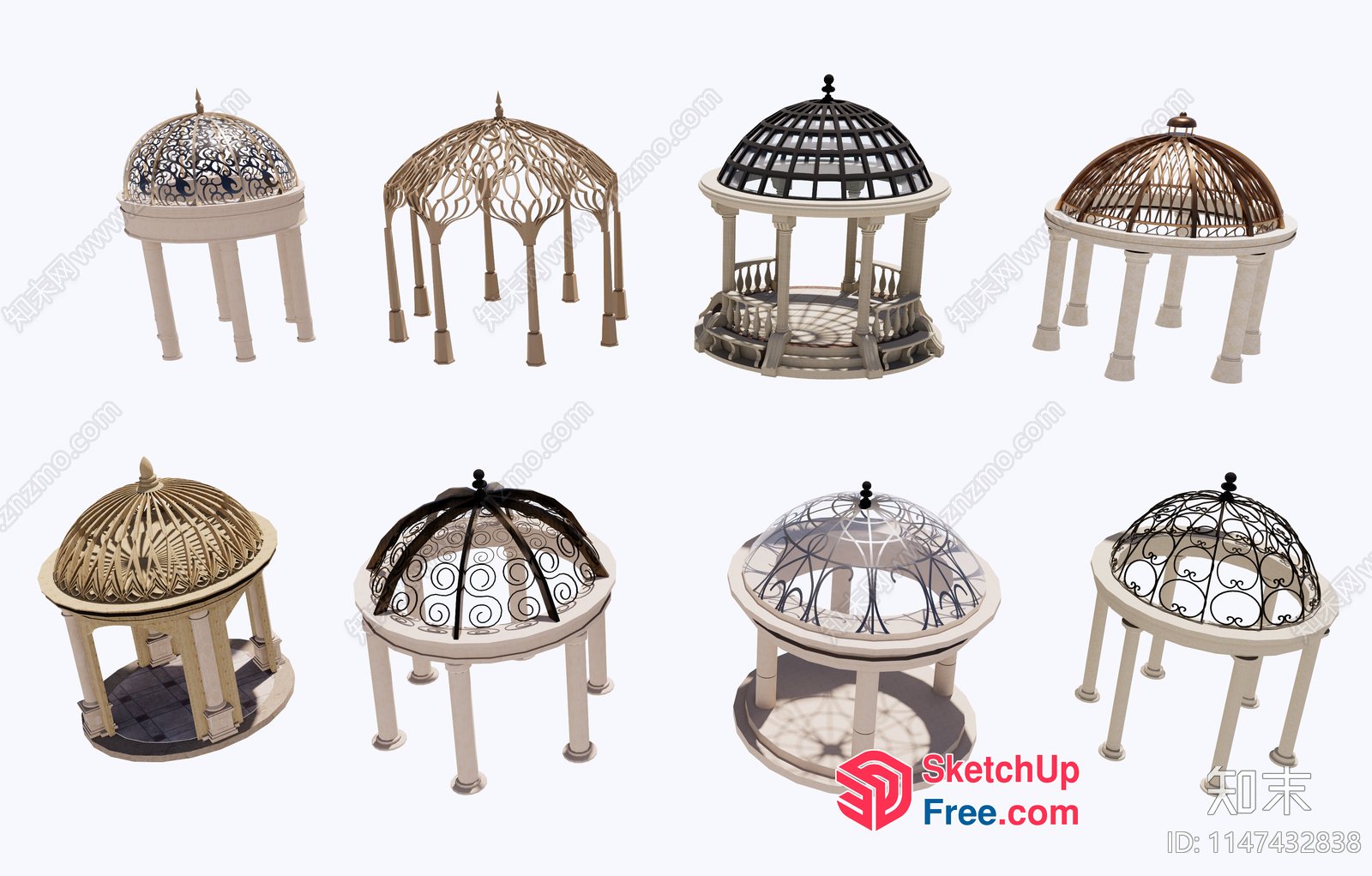 Elegant Gazebo Designs 3D SketchUp File