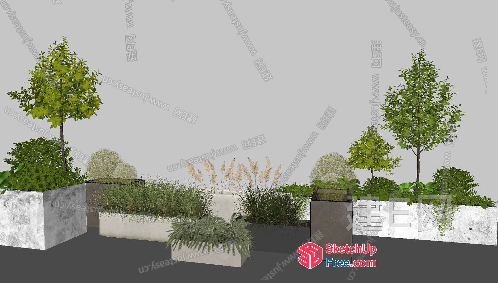 Outdoor Garden Decor 3D SketchUp File