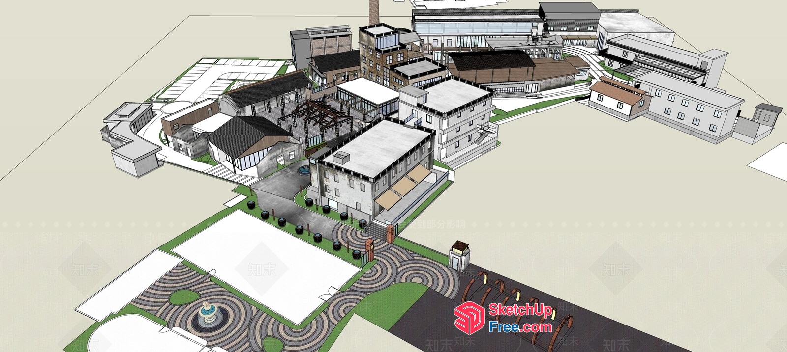 3D Architectural Design Of Modern Villa 3D SketchUp File
