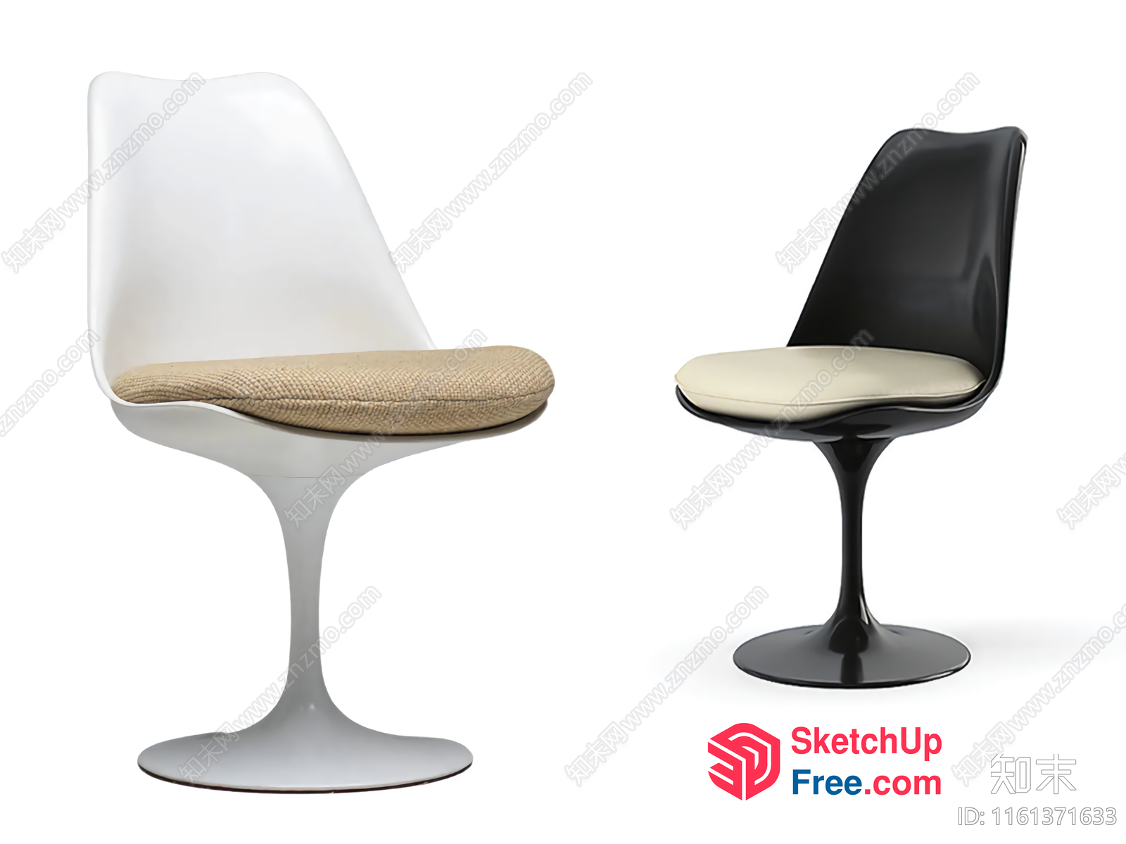 Modern Minimalist Chairs 3D SketchUp File