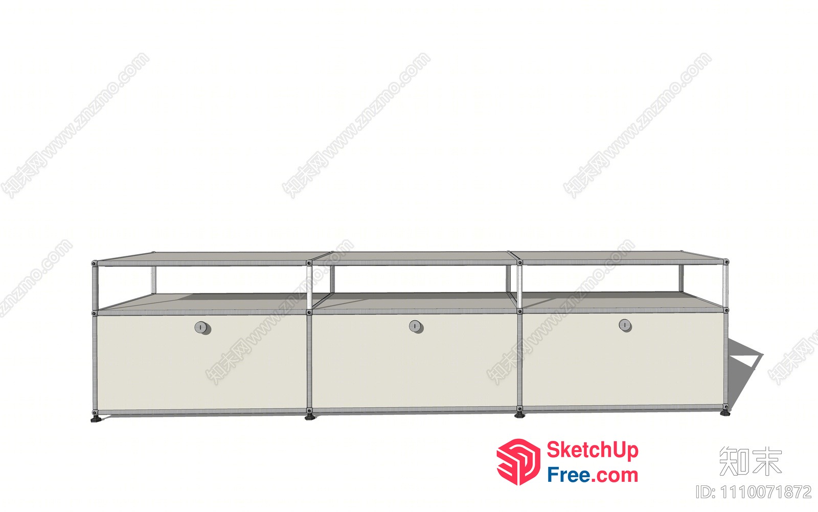 Simple Modern Furniture Set 3D SketchUp File