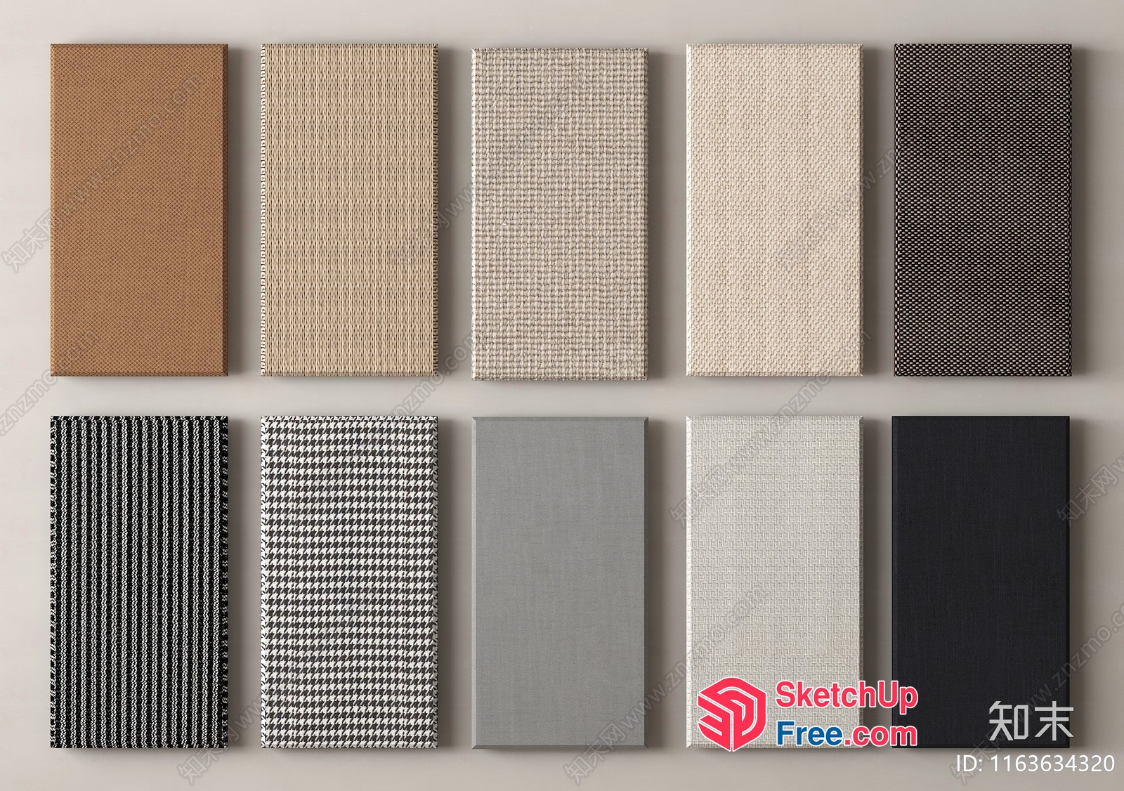 Interior Design Sample Collection 3D SketchUp File