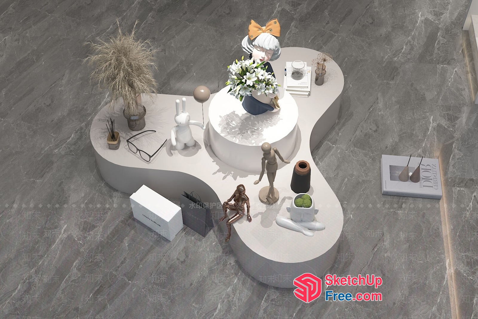 Interior Decor And Furniture Collection 3D SketchUp File