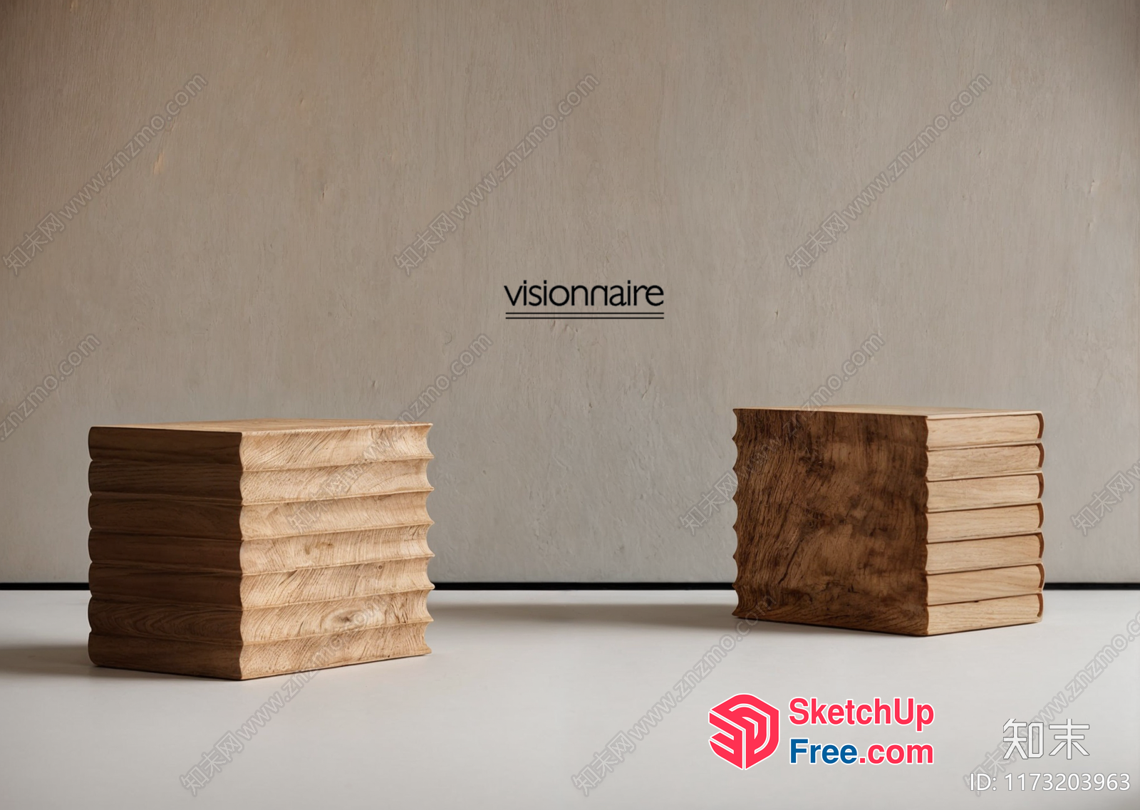 Minimalist Modern Furniture Collection 3D SketchUp File