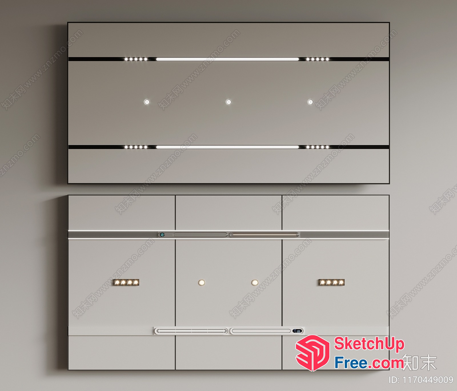 Modern Minimalist Furniture Collection 3D SketchUp File