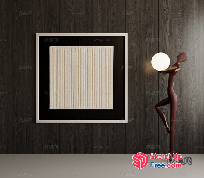 Minimalist Japanese Style Interior Design 3D SketchUp File