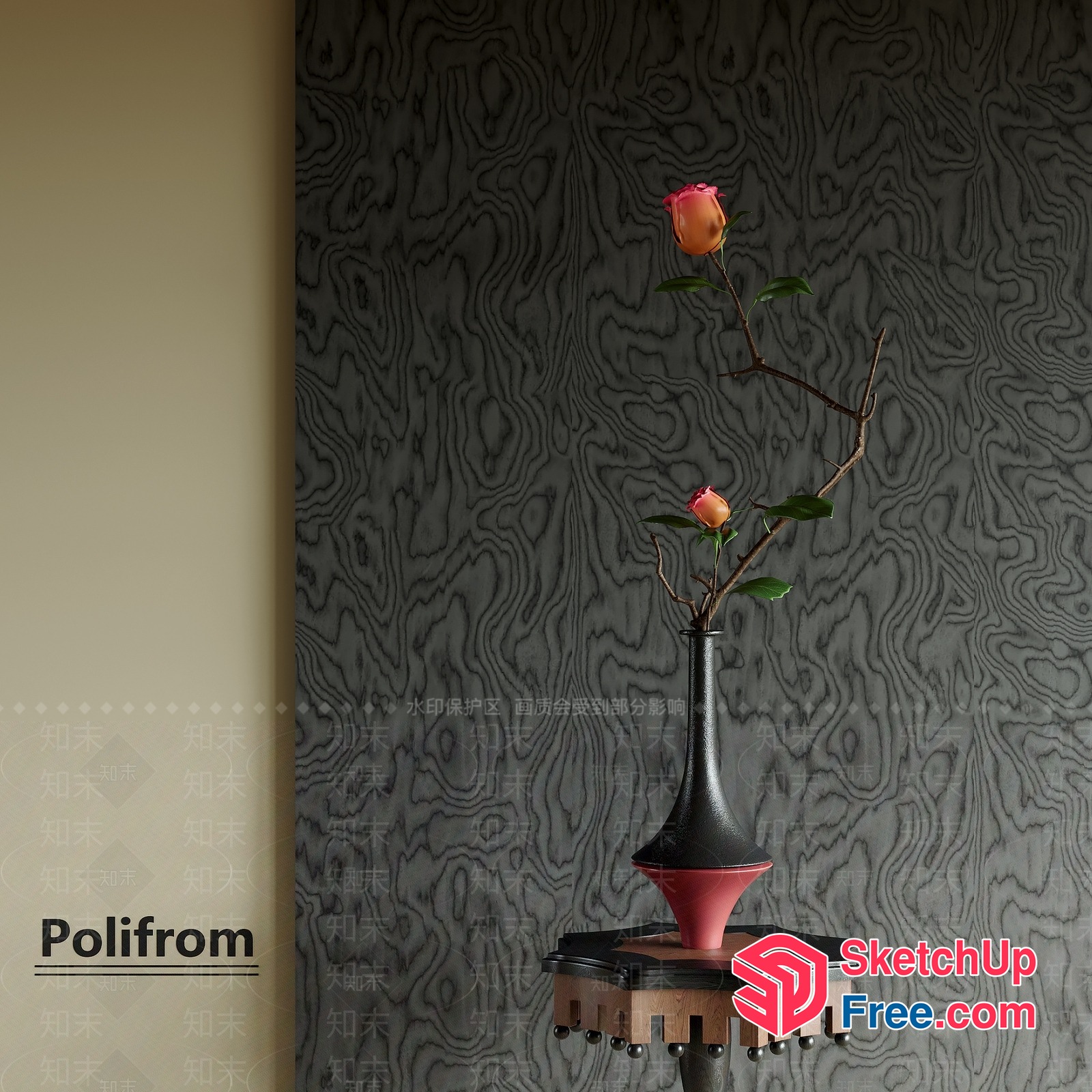 Elegant And Sophisticated Interior Design 3D SketchUp File